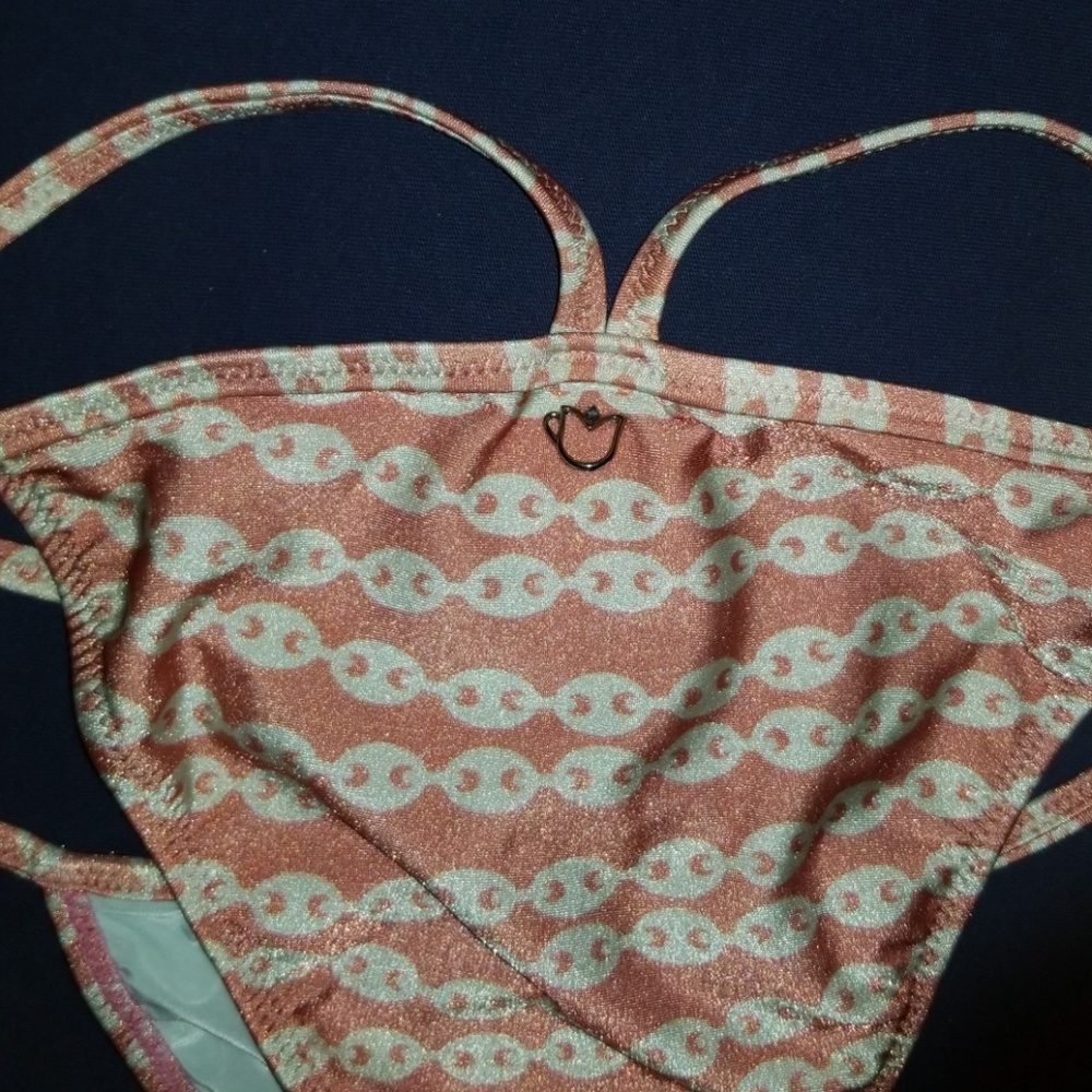 NWT ROSA CHA IZ CHAIN PRINT BIKINI BOTTOM SIZE S - Picture 5 of 7
